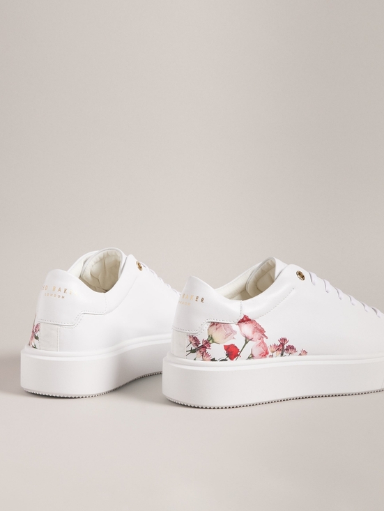 Ted Baker Shoes - Ted Baker Floral Leather Sneakers